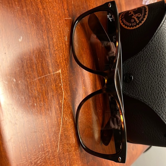 NWOT Ray Ban Tortoise New Wayfarer Large - Picture 4 of 8